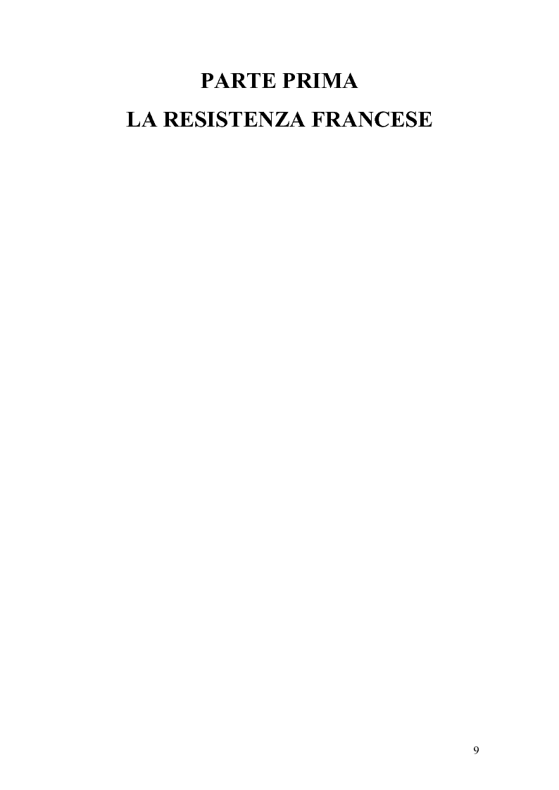Anteprima della tesi: Vercors: le diverse forme della Resistenza attraverso una lettura dei romanzi, Pagina 10