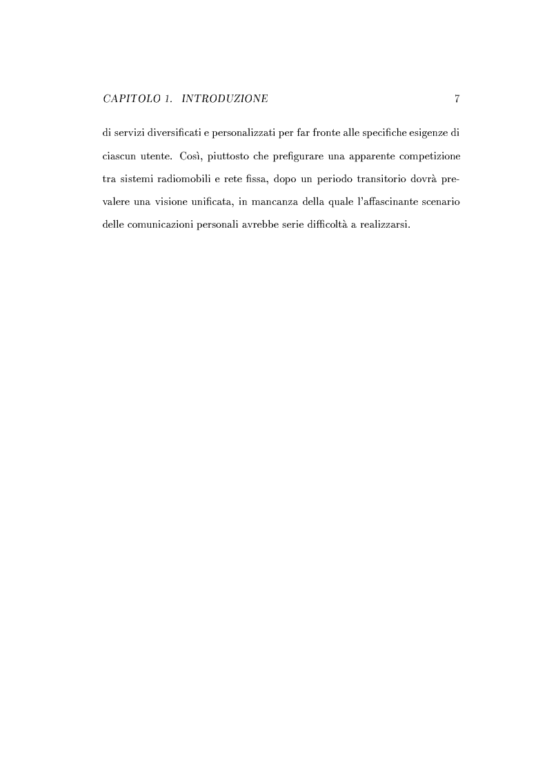 Anteprima della tesi: Caratterizzazione della probabilità di fuori servizio in una rete radiomobile cellulare, Pagina 11