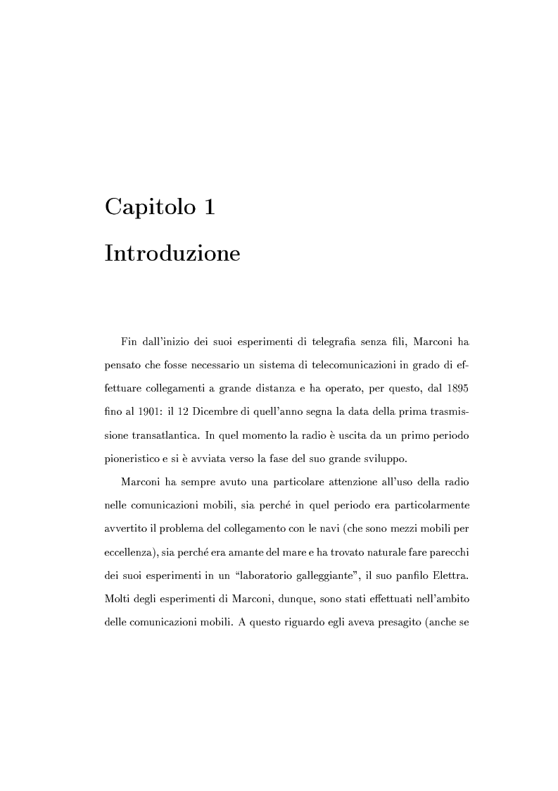 Anteprima della tesi: Caratterizzazione della probabilità di fuori servizio in una rete radiomobile cellulare, Pagina 5