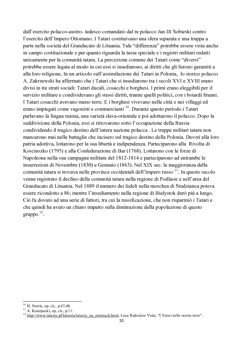 Anteprima della tesi: La diffusione dell'Islam in Polonia dalle origini ad oggi., Pagina 6