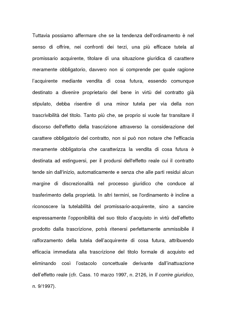 Anteprima della tesi: I contratti relativi ad edifici in corso di costruzione: preliminare di vendita, vendita di cosa futura, appalto, Pagina 14