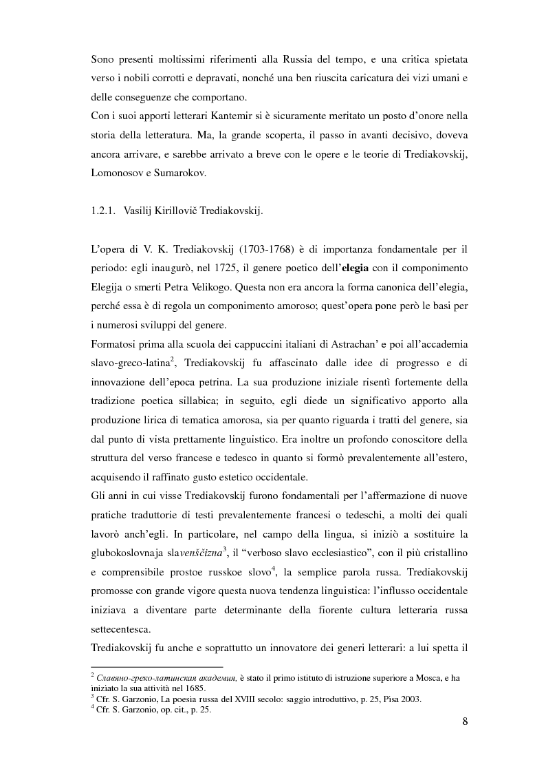 Estratto dalla tesi: La riforma del verso russo nel XVIII secolo