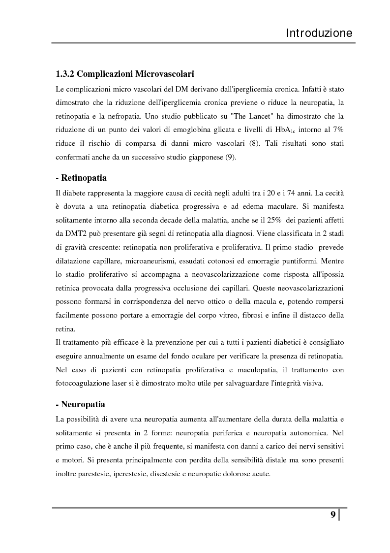 Estratto dalla tesi: Diabete: frutto dei nostri geni o del nostro stile di vita?