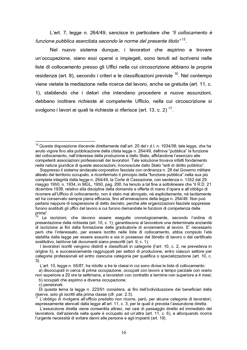 Anteprima della tesi: Il reinserimento lavorativo dei soggetti in stato di disagio sociale, Pagina 12