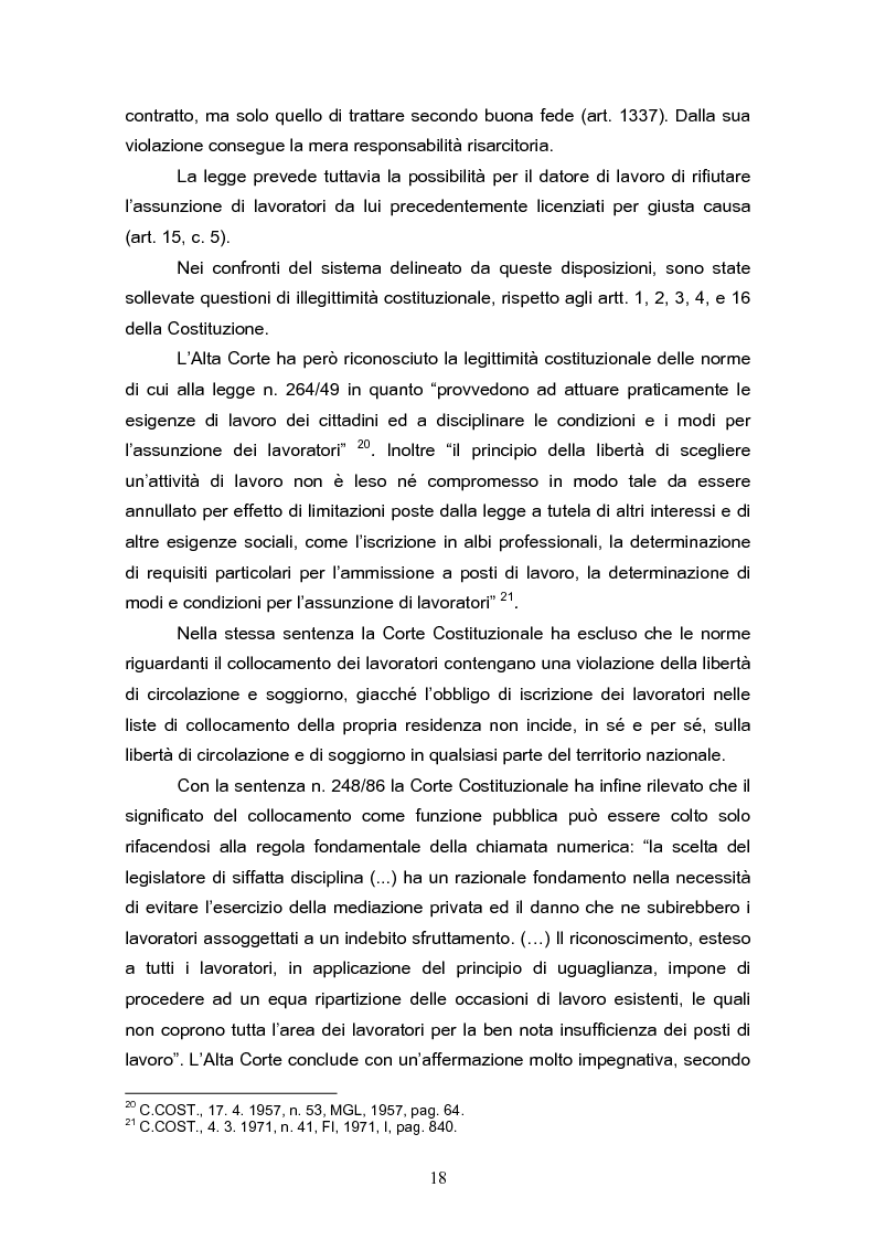 Anteprima della tesi: Il reinserimento lavorativo dei soggetti in stato di disagio sociale, Pagina 14