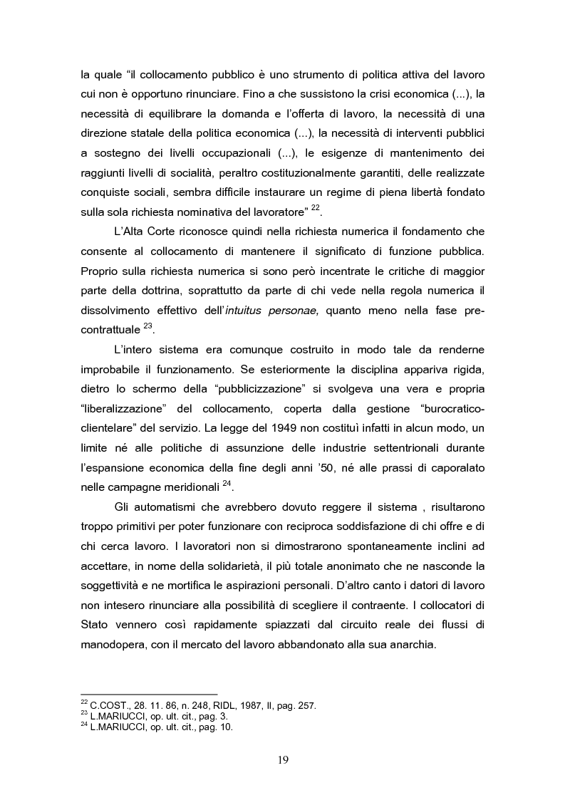 Anteprima della tesi: Il reinserimento lavorativo dei soggetti in stato di disagio sociale, Pagina 15