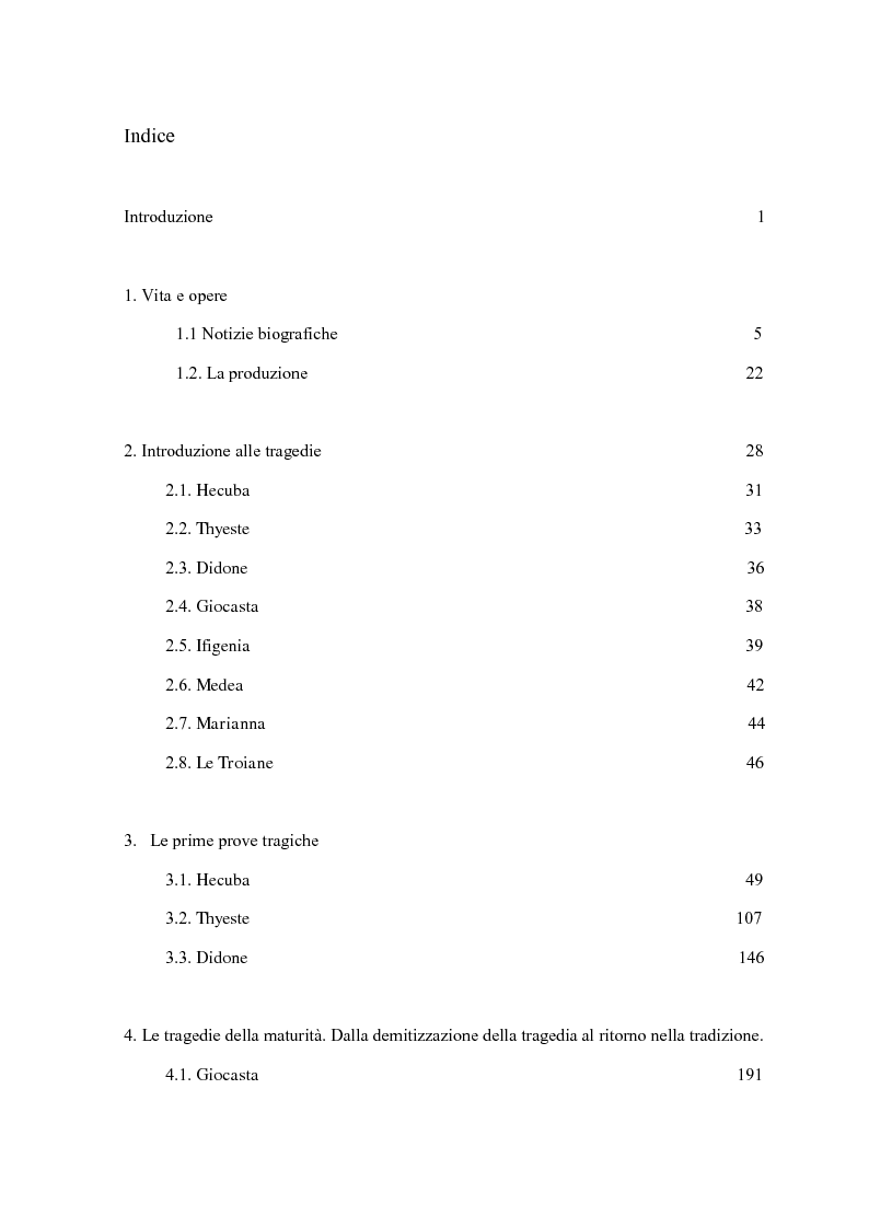 Indice della tesi: Un letterato veneziano del Cinquecento, Ludovico Dolce, Pagina 1