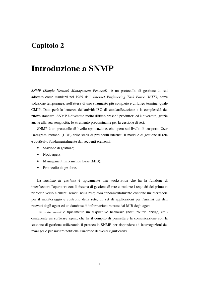 Anteprima della tesi: Gestione da manager Corba di agenti Cmip e Snmp, Pagina 4