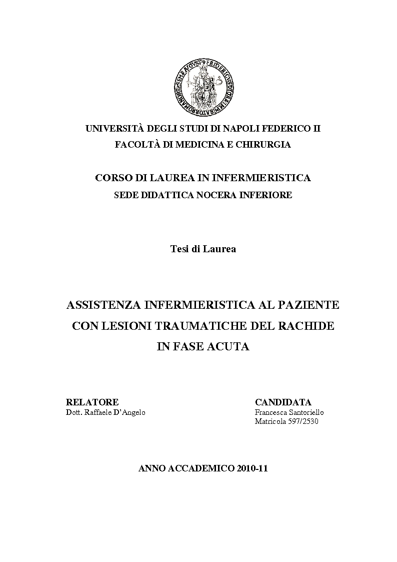 SCARICA TESI GRATIS DA TESIONLINE