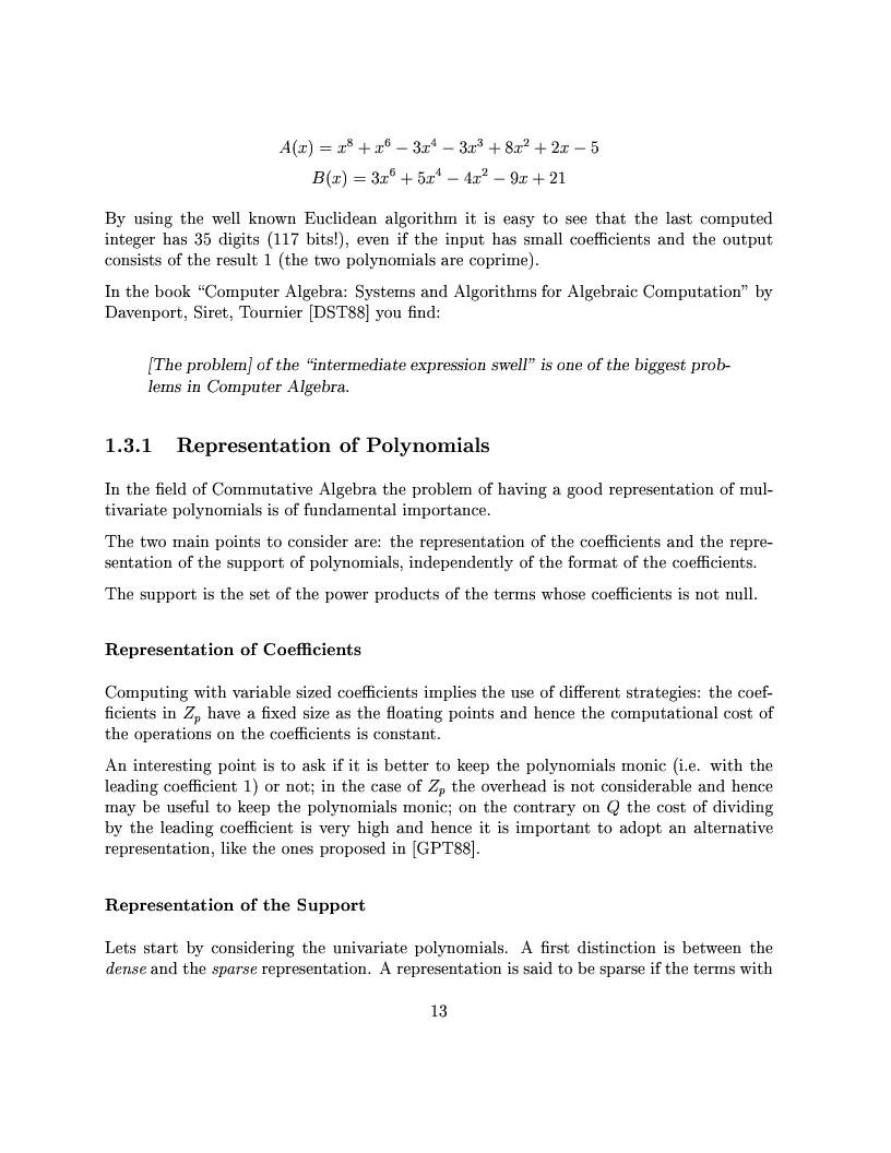 Anteprima della tesi: The Design of the CoCoA 3 System, Pagina 10
