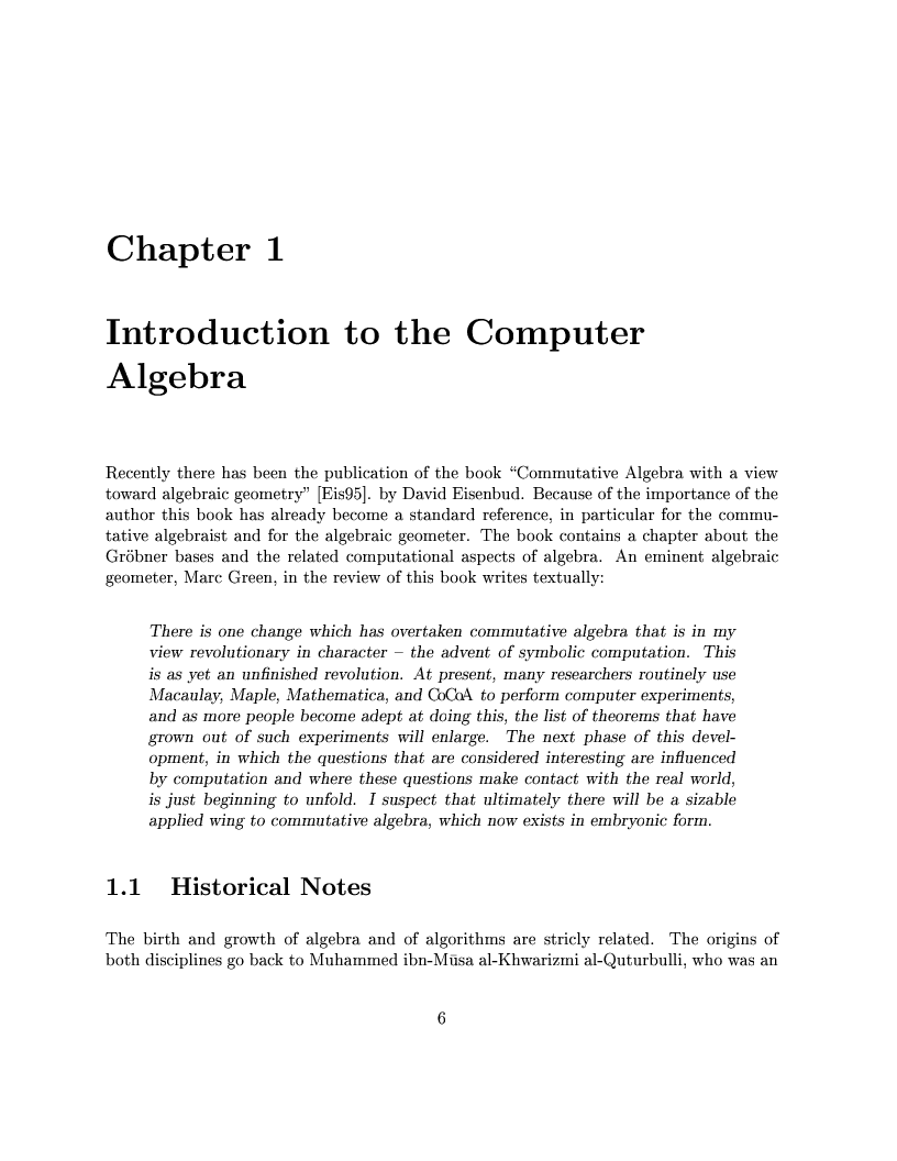 Anteprima della tesi: The Design of the CoCoA 3 System, Pagina 3