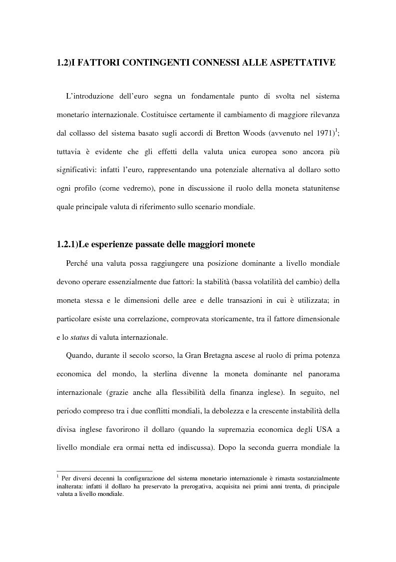 Anteprima della tesi: Le implicazioni della moneta unica europea per i mercati obbligazionari internazionali: un'analisi di medio periodo, Pagina 12