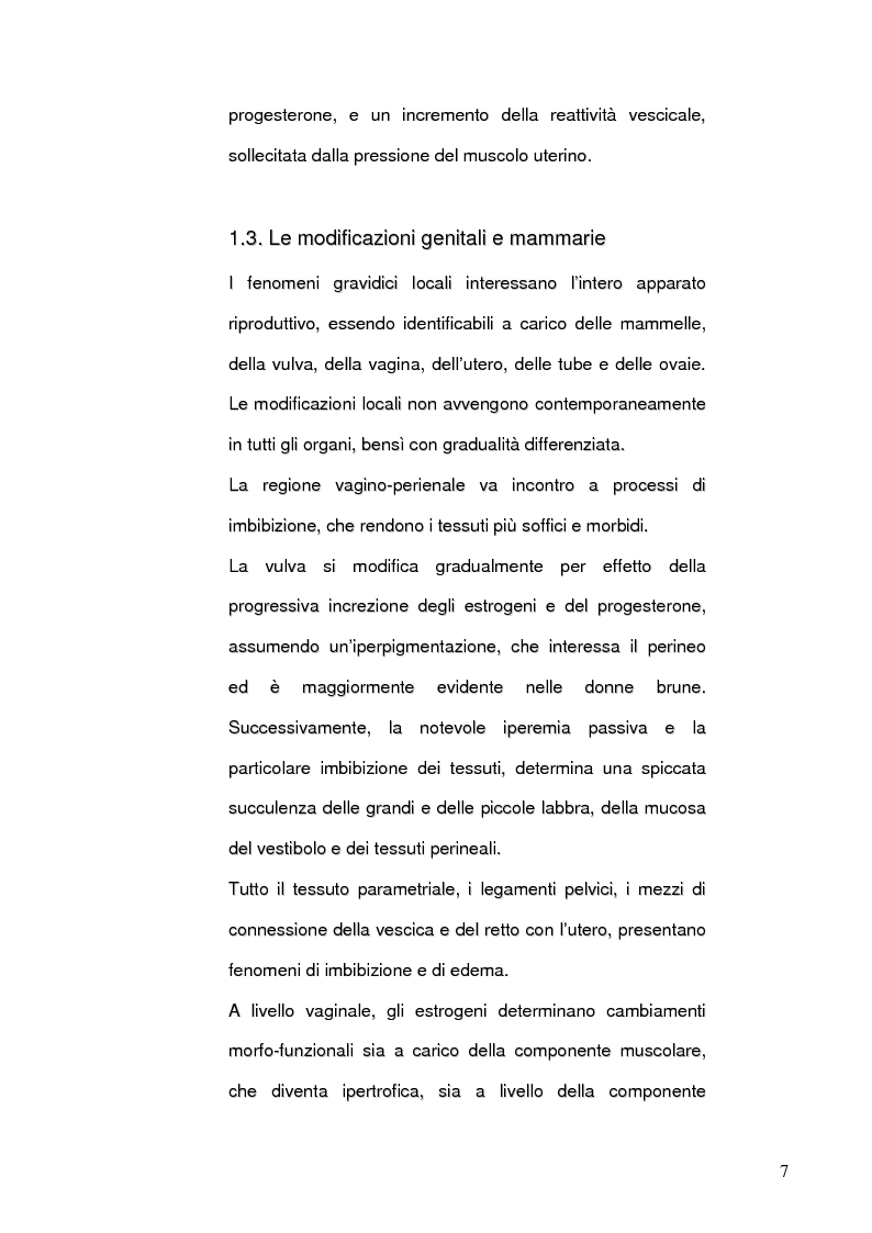 Anteprima della tesi: Benessere psicofisico, relazione di coppia e sessualità in gravidanza. L'Ostetrica e il Counselling sessuologico sulla base di una indagine conoscitiva., Pagina 8