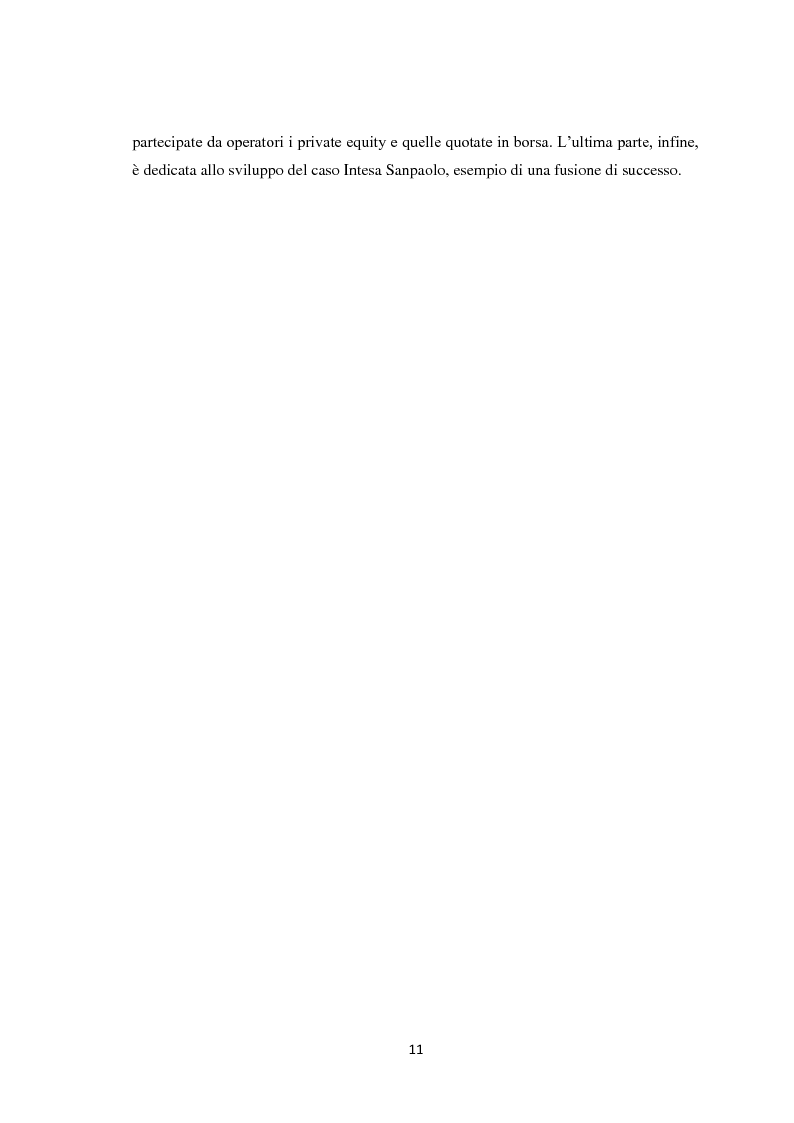 Anteprima della tesi: Fusioni e Acquisizioni: il caso Intesa Sanpaolo., Pagina 7