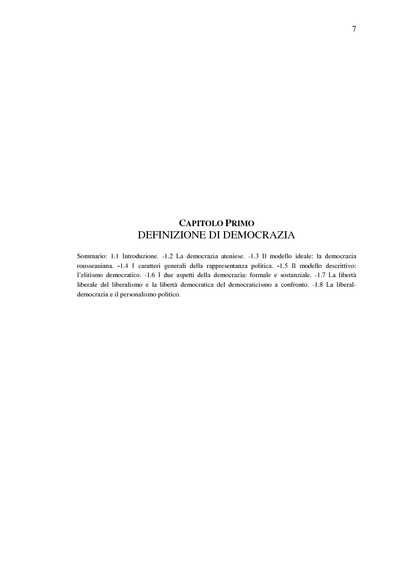 Anteprima della tesi: La democrazia del Profeta: per un confronto tra concetto occidentale e concetto islamico di democrazia., Pagina 6