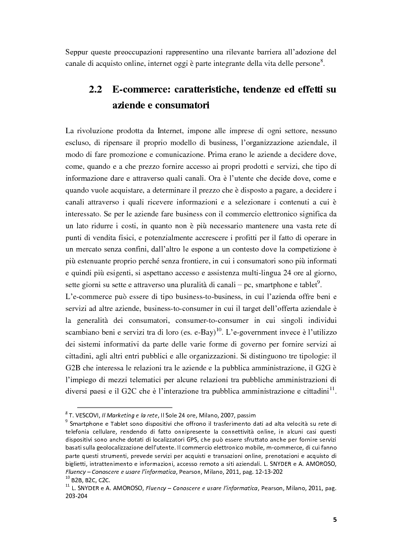 Anteprima della tesi: Il Web Marketing e la Vendita dei Servizi Turistici Online, Pagina 8