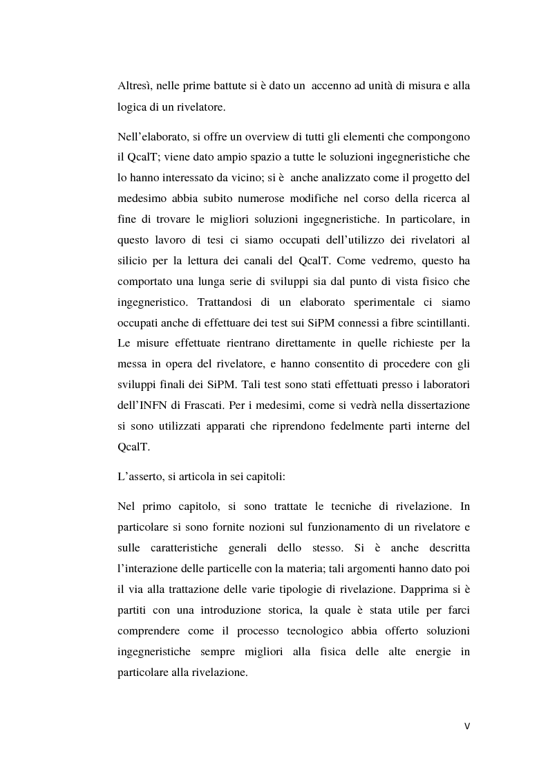 Anteprima della tesi: Utilizzo del silicio nella fisica delle alte energie: ingegnerizzazione e costruzione del calorimetro QcalT, Pagina 3