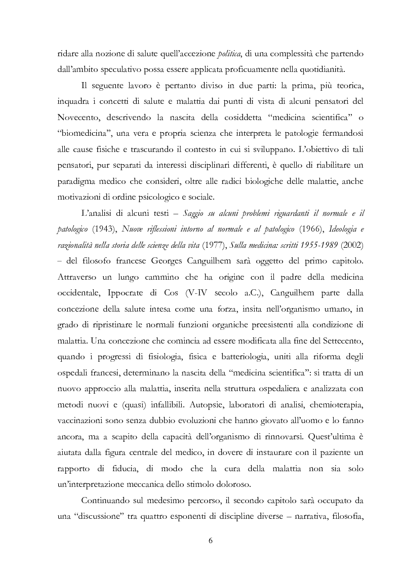 Anteprima della tesi: Politiche della salute. Percorsi critici della medicina contemporanea, Pagina 4