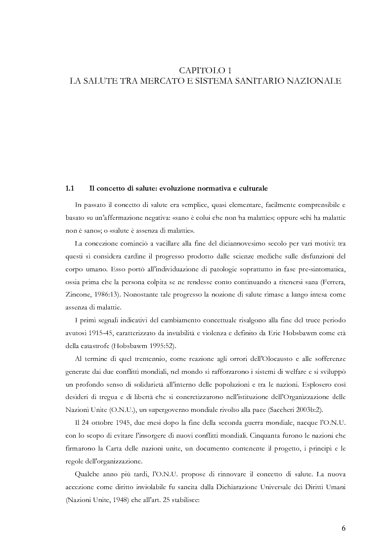 Anteprima della tesi: La comunicazione nelle aziende sanitarie. Il caso dell’Ospedale Riabilitativo di Alta Specializzazione di Motta di Livenza, Pagina 5