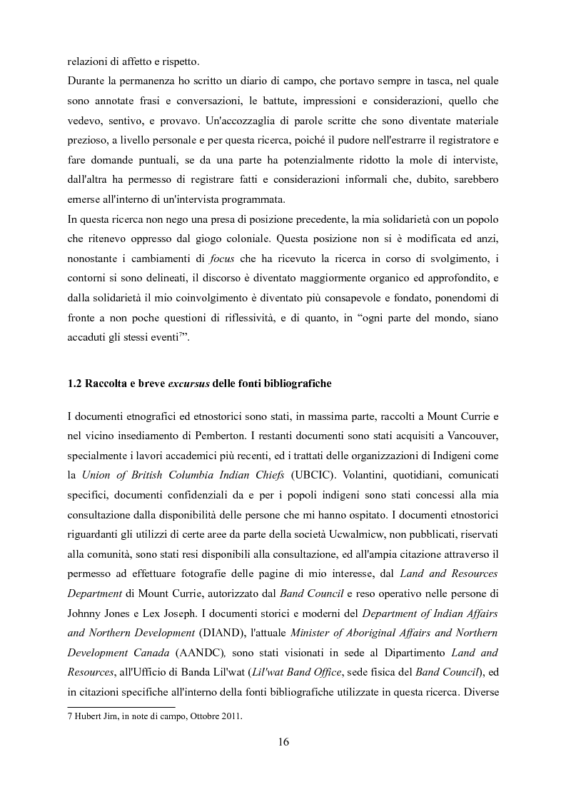Anteprima della tesi: Ucwalmicw T'micw, la nostra terra: dinamiche di gestione fondiaria dei territori indigeni in British Columbia, Pagina 6