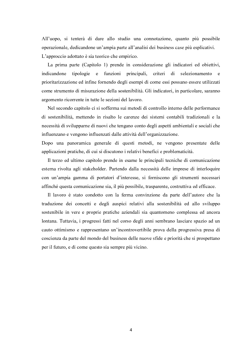 Anteprima della tesi: Sostenibilità aziendale. Strumenti per il controllo., Pagina 3