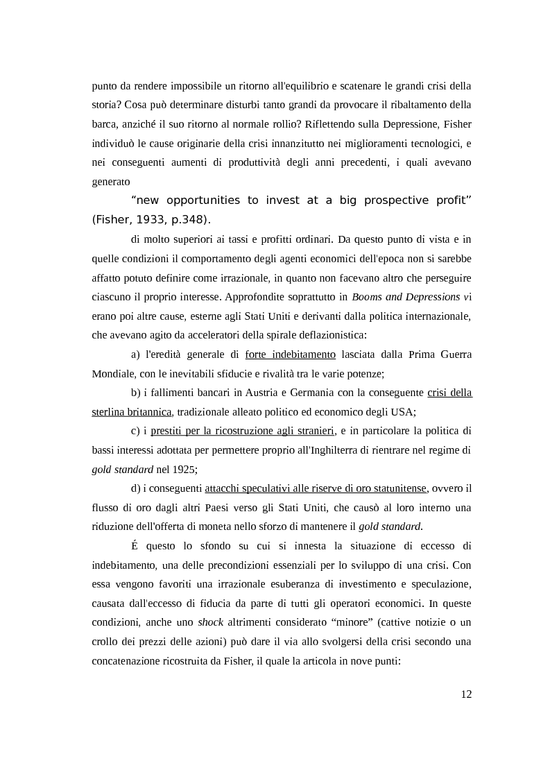 Anteprima della tesi: Instabilità e crisi finanziaria: il caso dell'Irlanda, Pagina 9