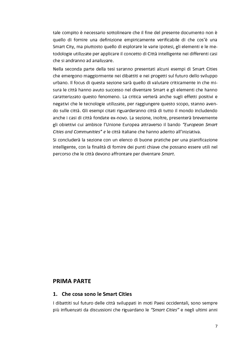 Anteprima della tesi: Smart Cities. Definizioni e confronti, Pagina 5