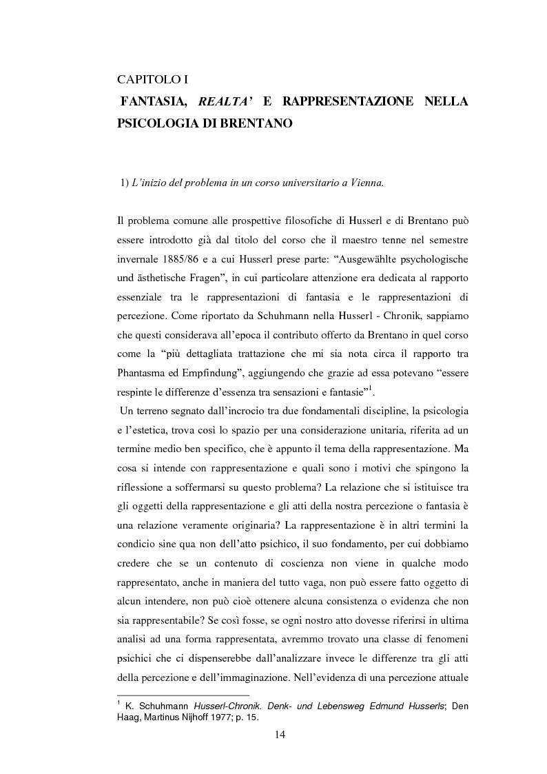 Anteprima della tesi: Entelechia, intenzionalità e costituzione dell'oggetto: una lettura fenomenologica, Pagina 6