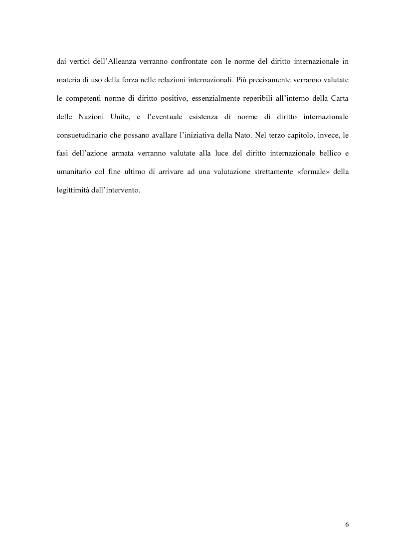 Anteprima della tesi: Il ruolo delle Organizzazioni Internazionali nella disgregazione della Jugoslavia: genesi, sviluppo e legittimità dell'intervento Nato in Kosovo., Pagina 4