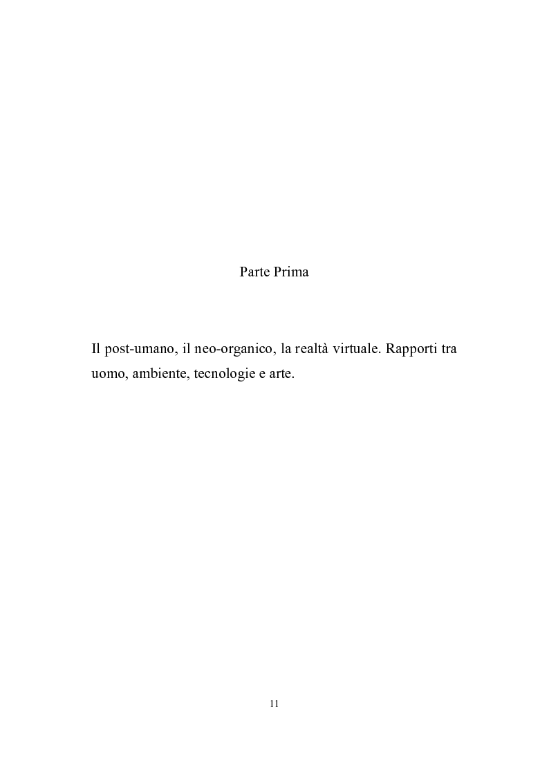 Anteprima della tesi: La visione estetica di Herbert Read fra umano e postumano, Pagina 6