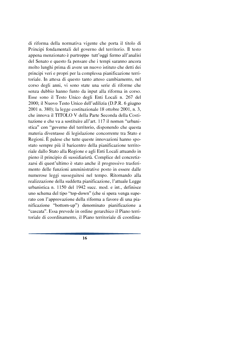 Anteprima della tesi: Il piano degli insediamenti produttivi tra governo del territorio e regolazione delle attività economiche. Il caso del comune di Teggiano, Pagina 3