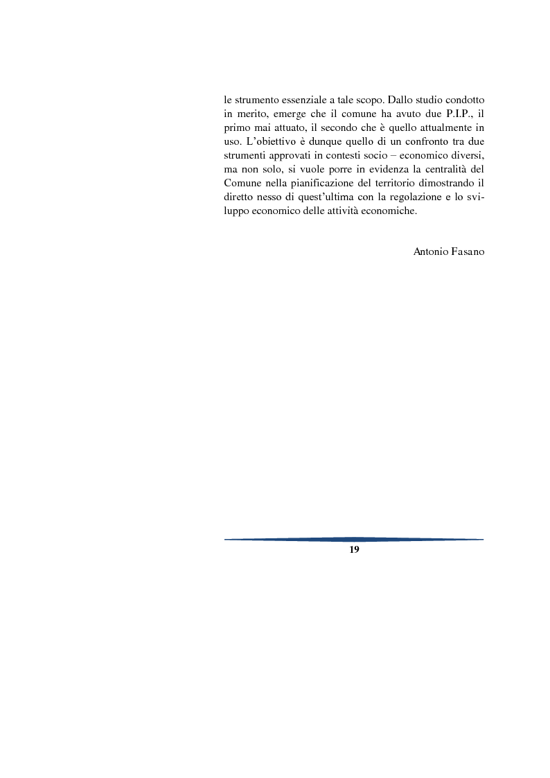 Anteprima della tesi: Il piano degli insediamenti produttivi tra governo del territorio e regolazione delle attività economiche. Il caso del comune di Teggiano, Pagina 6
