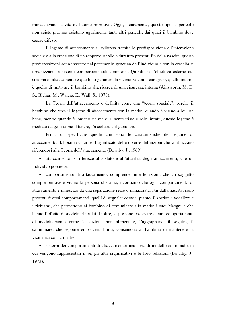 Anteprima della tesi: Le rappresentazioni mentali in gravidanza nella genitorialità tipica e ''a rischio'': strategie di prevenzione e di intervento precoce, Pagina 9