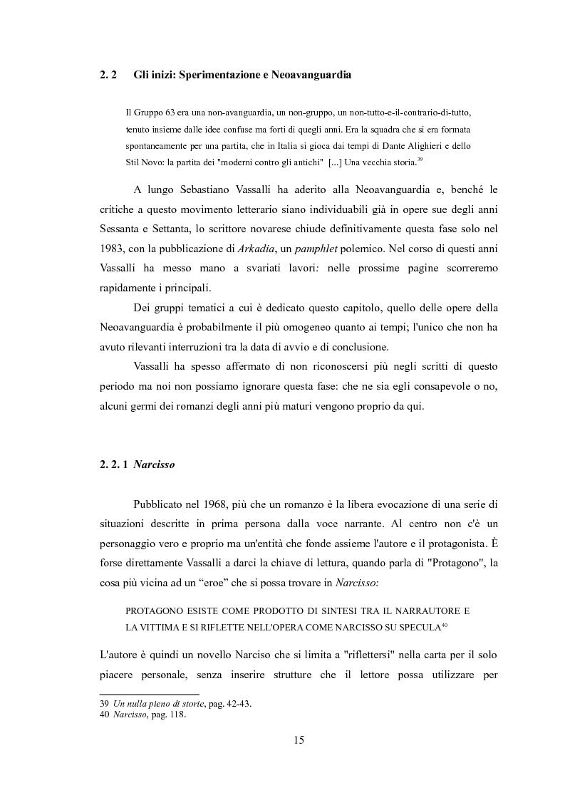 Anteprima della tesi: La narrativa di Sebastiano Vassalli. Romanzo storico e romanzo d'invenzione, Pagina 12