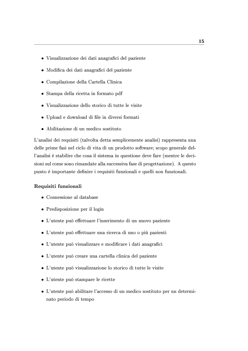 Anteprima della tesi: Gestione cartella clinica di un medico di base, Pagina 4