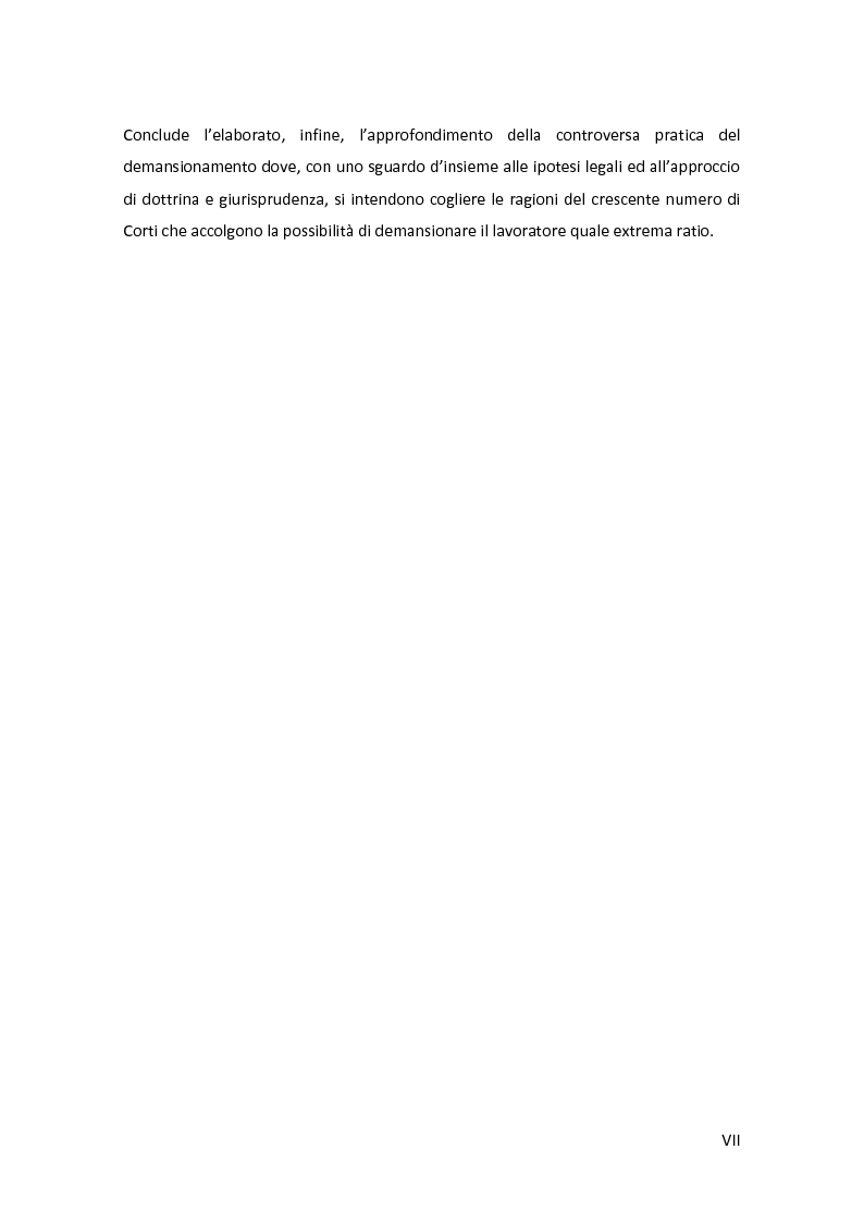 Anteprima della tesi: La disciplina delle mansioni nel lavoro subordinato privato: il quadro normativo e l’interpretazione giurisprudenziale , Pagina 4