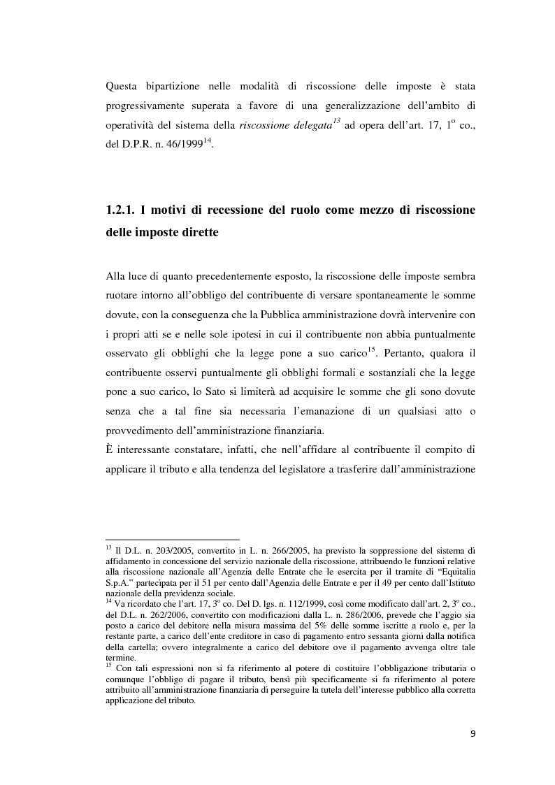 Anteprima della tesi: L'atto di accertamento esecutivo, Pagina 6