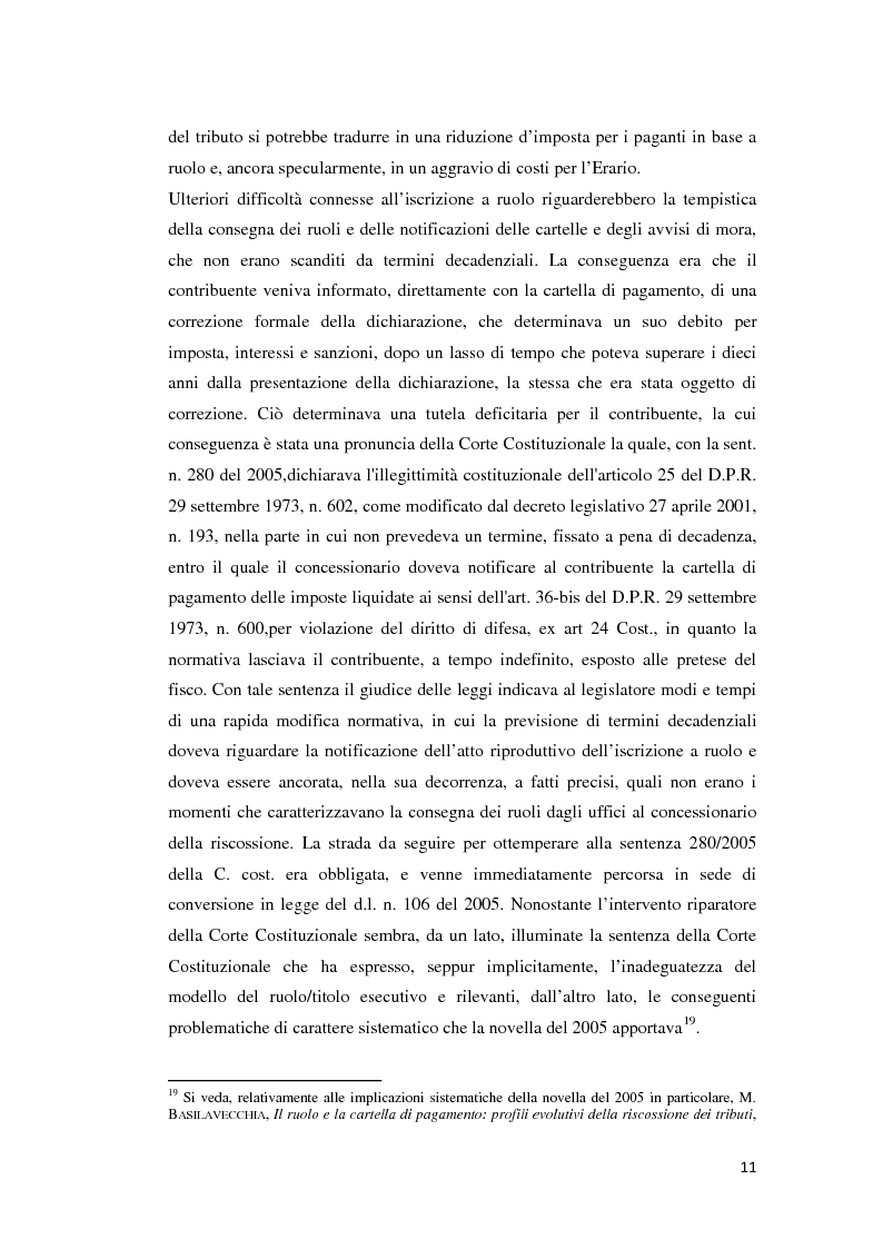 Anteprima della tesi: L'atto di accertamento esecutivo, Pagina 8