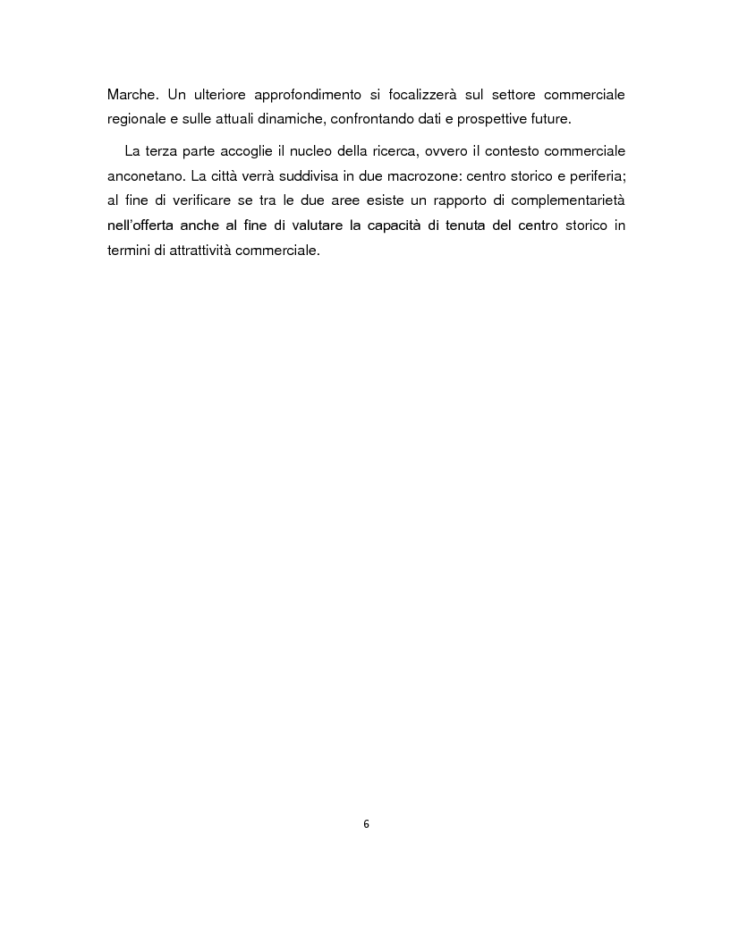 Anteprima della tesi: Gli spazi del commercio nei processi di rigenerazione urbana del capoluogo dorico, Pagina 4