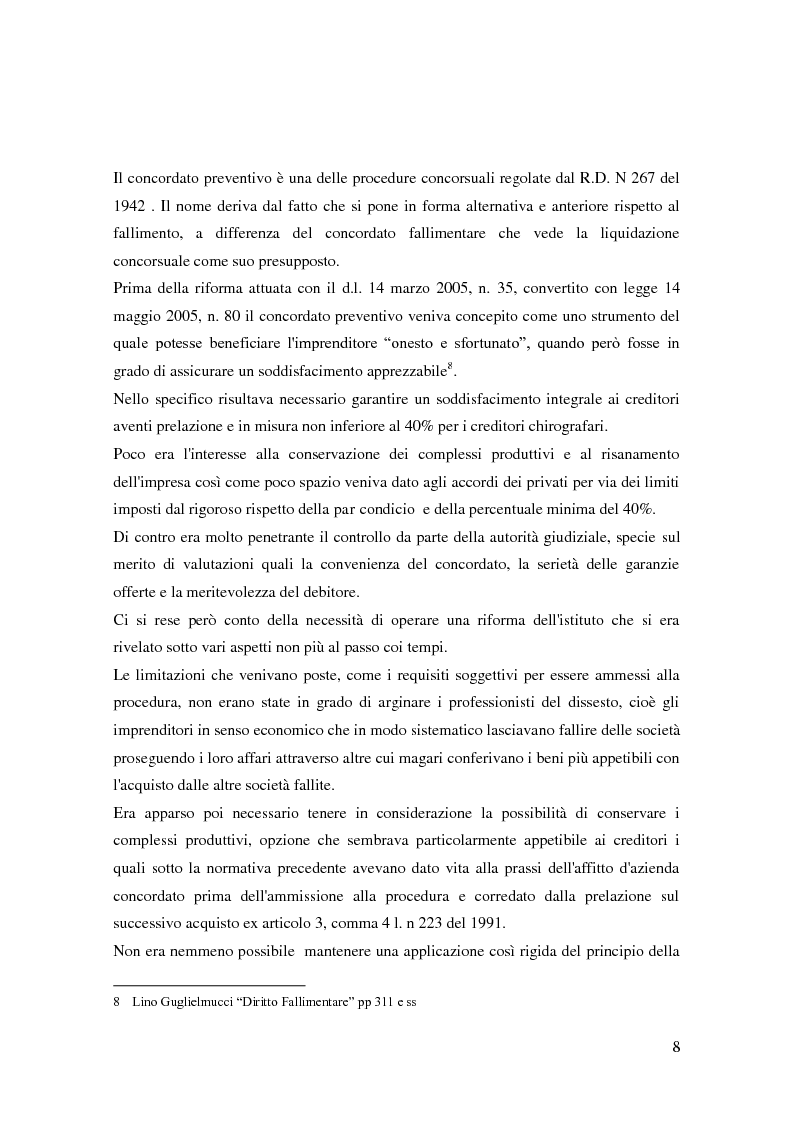 Anteprima della tesi: Il ruolo dell'autorità giudiziaria nella gestione della crisi di impresa, Pagina 6