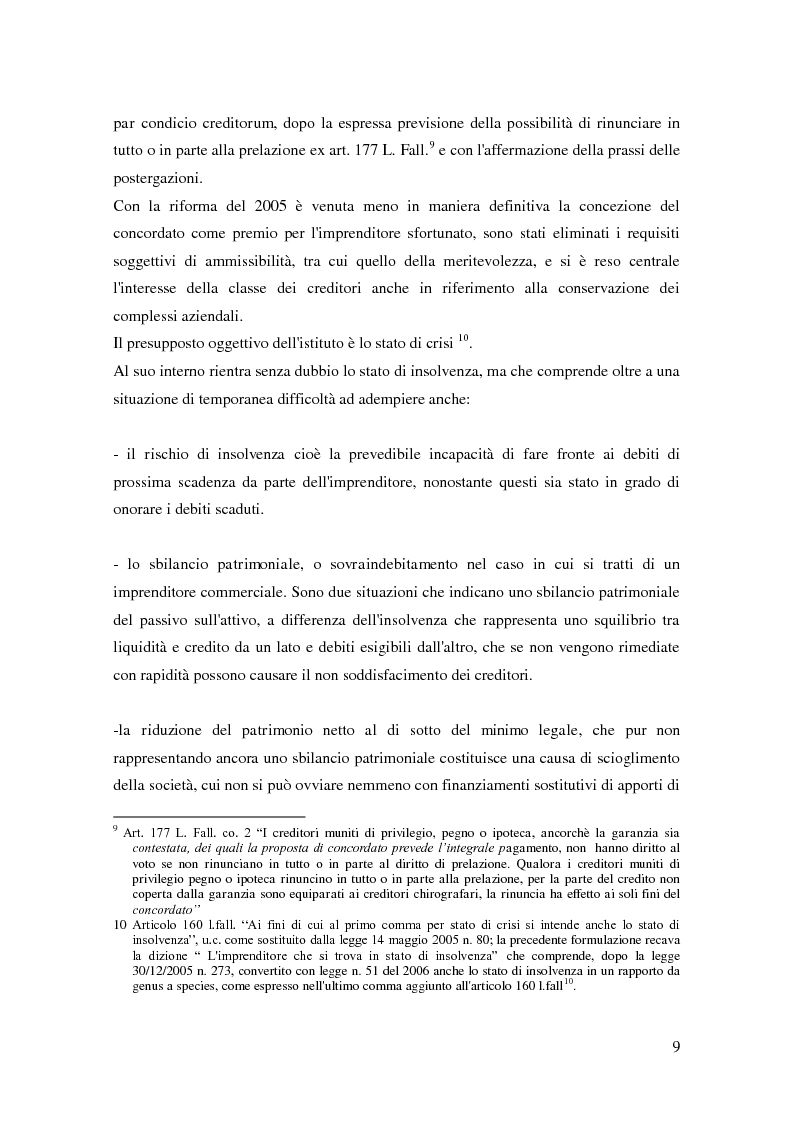 Anteprima della tesi: Il ruolo dell'autorità giudiziaria nella gestione della crisi di impresa, Pagina 7