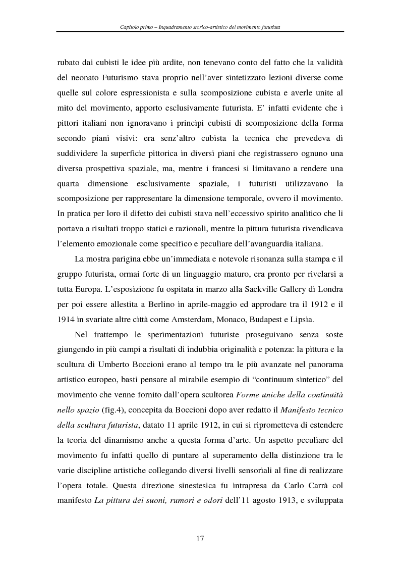 Anteprima della tesi: Esperienze futuriste tra Parma e Piacenza, Pagina 12