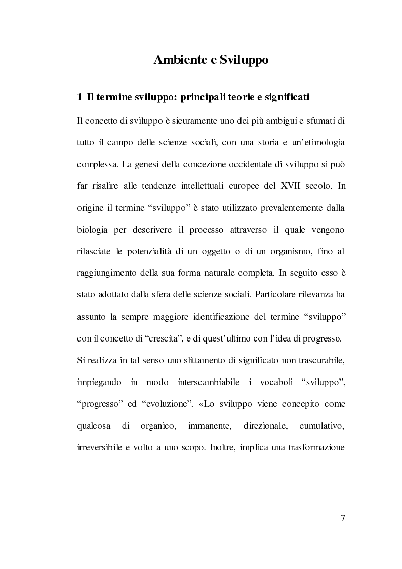 Anteprima della tesi: Cooperazione Internazionale allo Sviluppo e Tutela Ambientale: Il Caso Cinese, Pagina 6