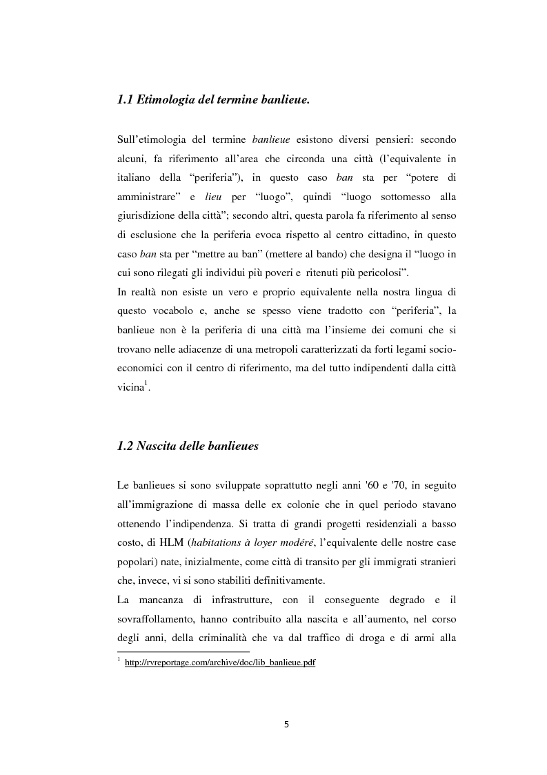 Anteprima della tesi: Caratteristiche linguistiche del francese parlato dai giovani, Pagina 5