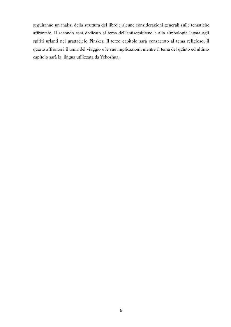 Anteprima della tesi: “Fuoco Amico” di A.B. Yehoshua nella critica israeliana, Pagina 3