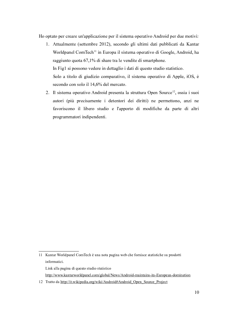 Anteprima della tesi: Sviluppo di una applicazione Android per il monitoraggio delle persone anziane non autosufficienti, Pagina 7