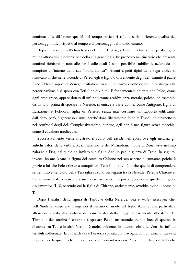 Anteprima della tesi: Peleo e Teti: una relazione asimmetrica, Pagina 3