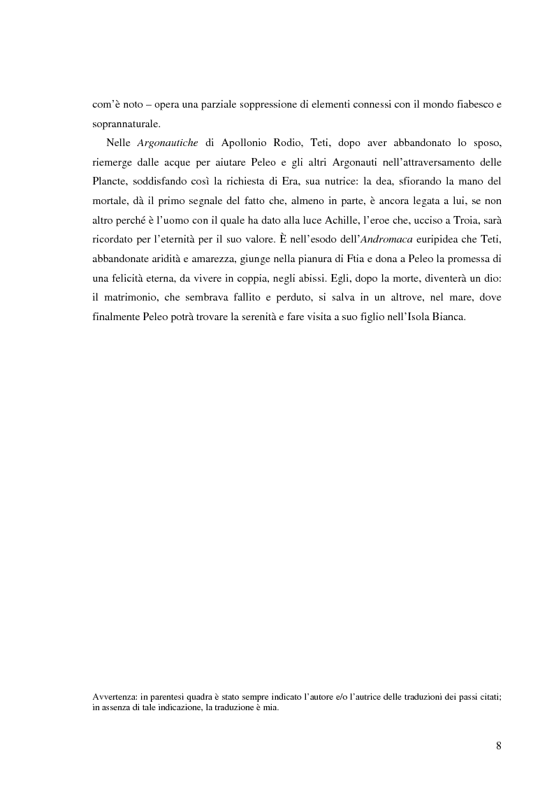 Anteprima della tesi: Peleo e Teti: una relazione asimmetrica, Pagina 5