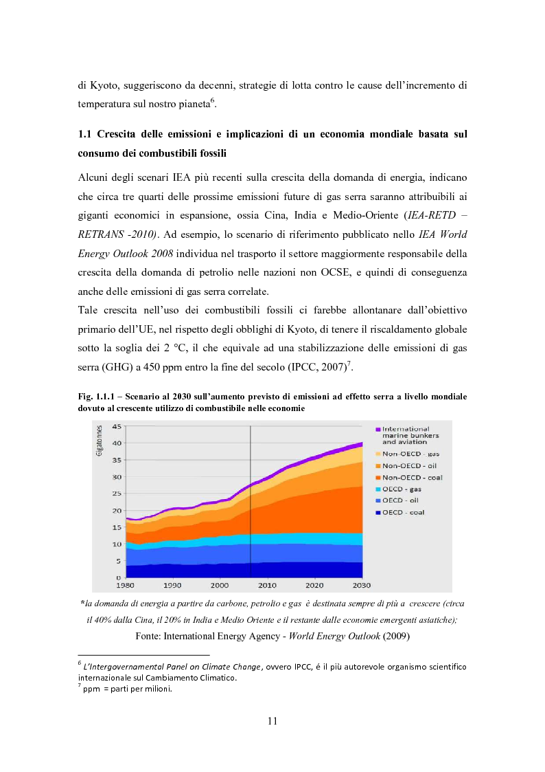 Anteprima della tesi: La biomassa: una FER a rapido sviluppo. Studio della filiera a oli vegetali e sulla sostenibilità ambientale ed energetica dei biocombustibili., Pagina 8