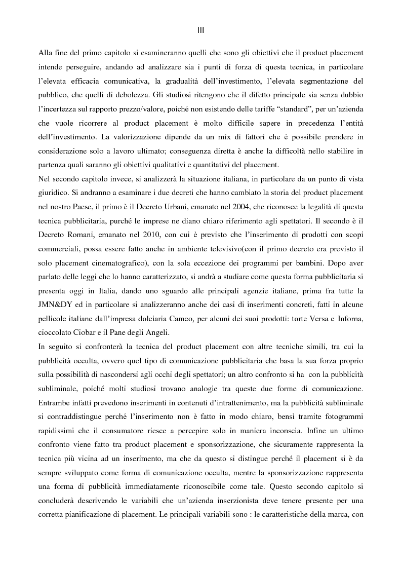 Anteprima della tesi: Il Product placement dalle origini ai giorni nostri, Pagina 4